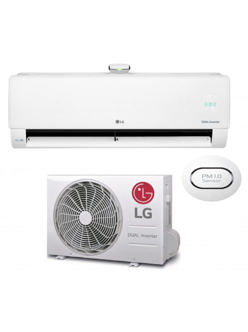 LG DUAL COOL & PURE AP09RK oldalfali monosplit inverteres klíma (R32, 2,6 kW)