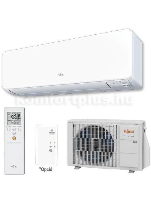  FUJITSU ASYG14KGTB/AOYG14KGCA oldalfali monosplit klíma berendezés 4,2 kW