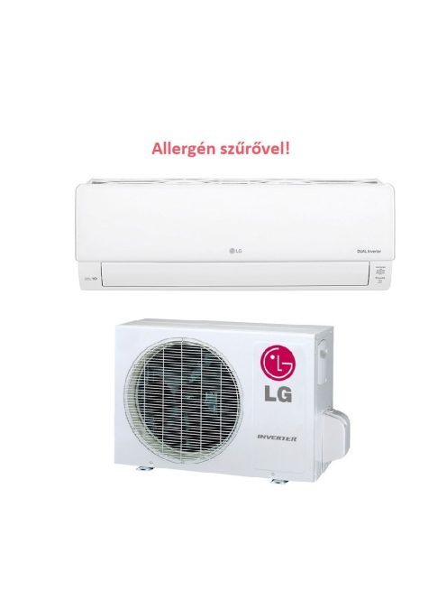 LG DELUXE DC09RK oldalfali monosplit klíma 2,5 kW