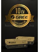 Gree U-Crown Silver GWH09UB-K6DNA4A-SILVER oldalfali monosplit klíma 2,7kW